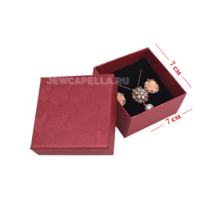 Футляр картон, серия "АЛИЯ", 70х70х35мм