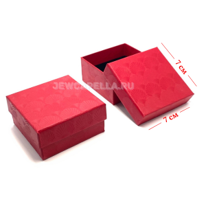 Футляр картон, серия "АЛИЯ", 70х70х35мм